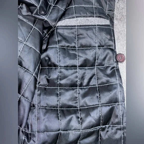 Vintage Workshop Milano Gray Trench Coat - Picture 10 of 12